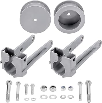 3.5" Front 3" Rear Leveling Kit for Jeep Grand Cherokee WK 2005-2010, Commander XK 2006-2010 Suspension Lift Kit